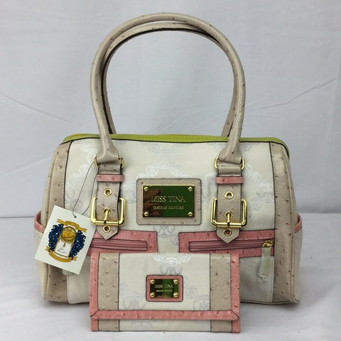 Miss Tina Taste of Couture Ostrich Leather Bag